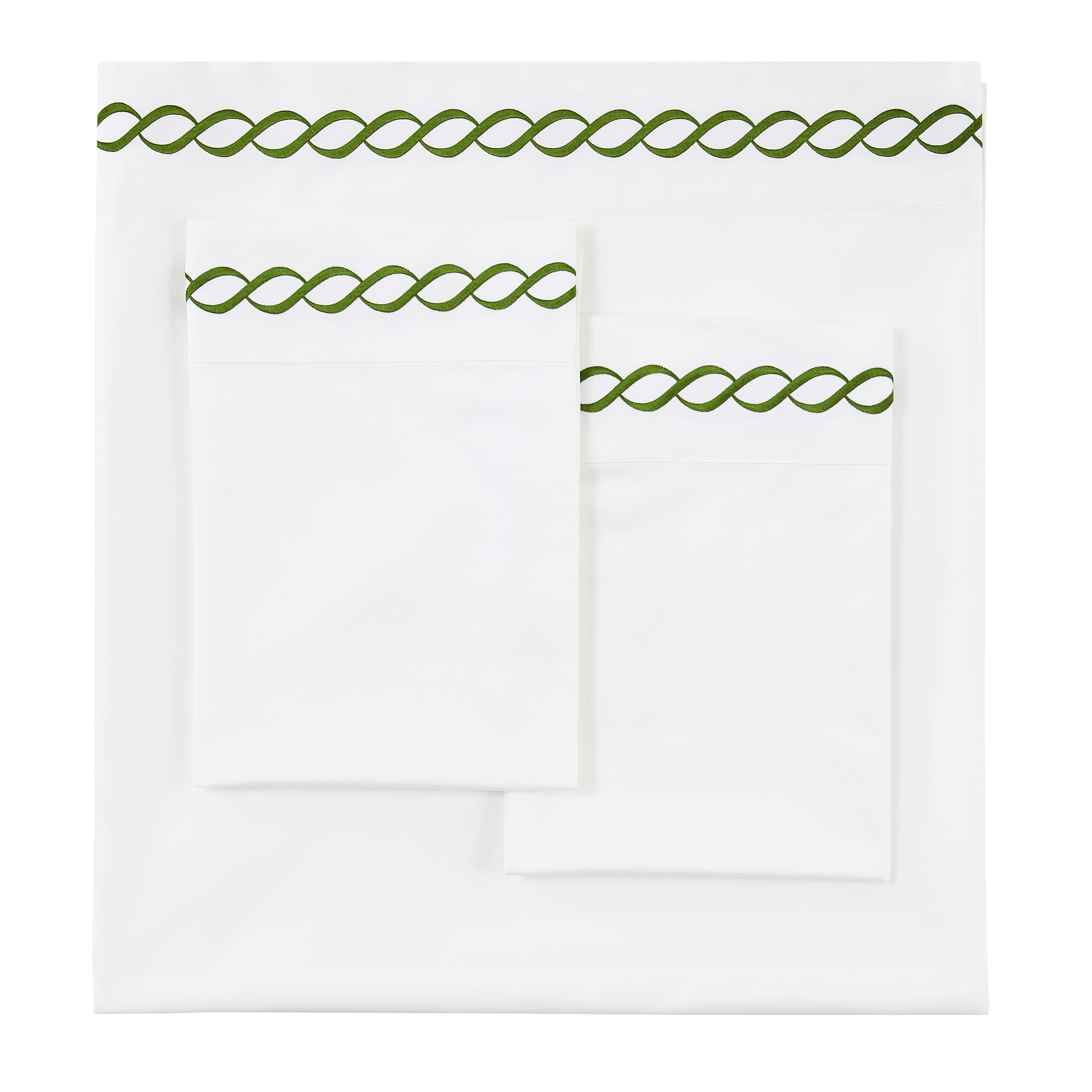 600 Thread Count Rope Embroidered Sheet Set