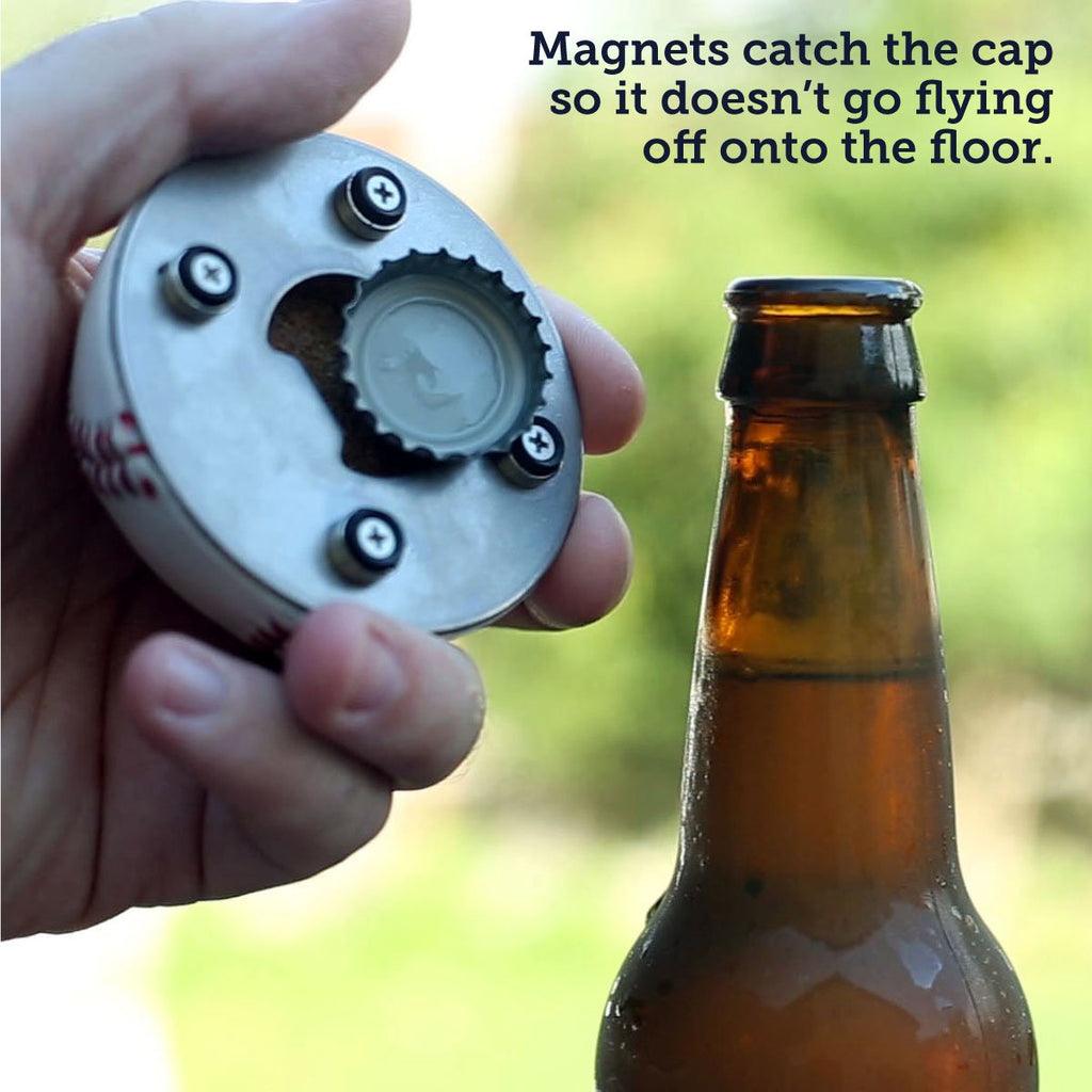 Boston Baseball Bottle Opener